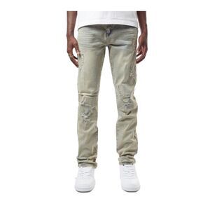 Kindred Men's Egg Shell Premium Stacked Jeans KD2038